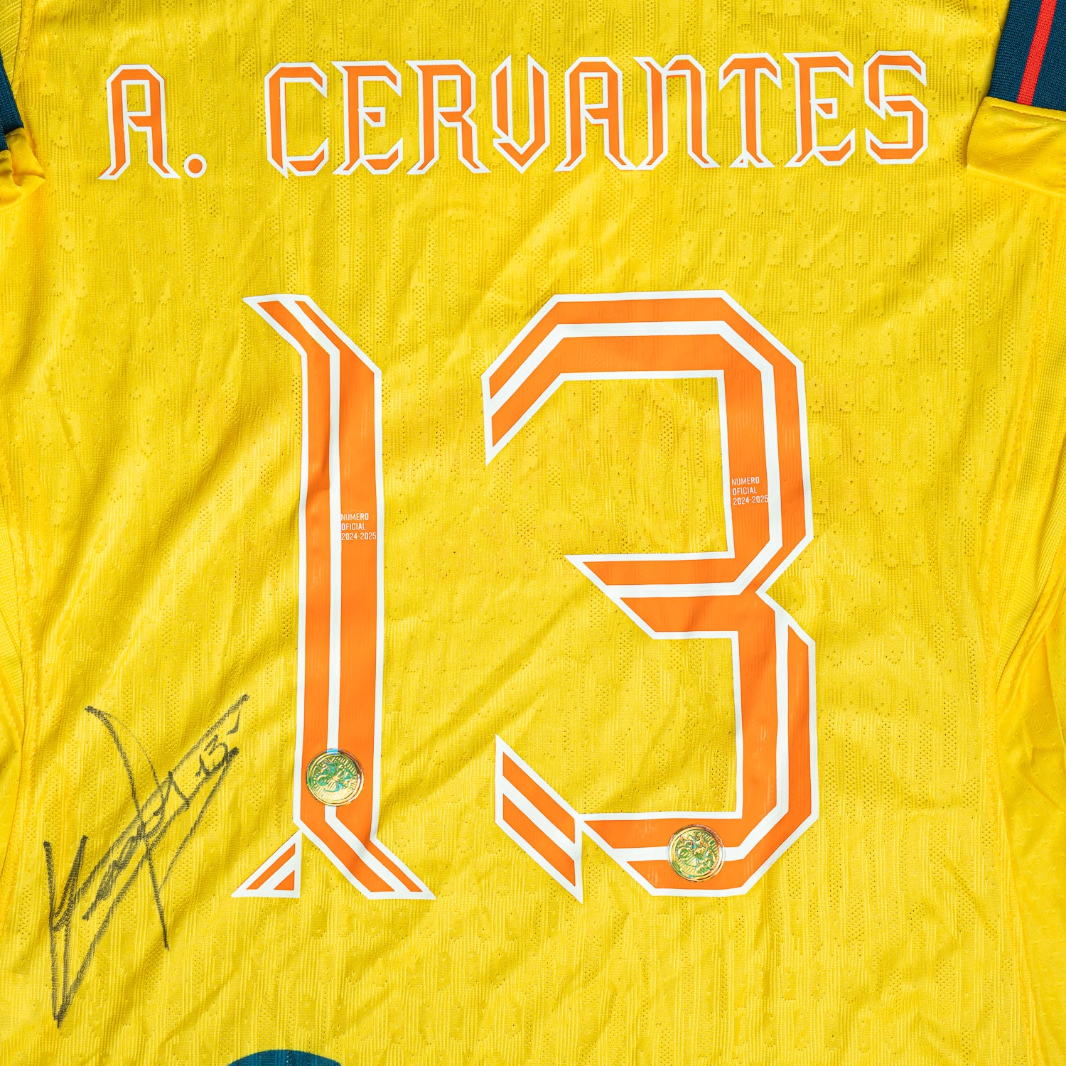 Jersey Firmado Alan Cervantes - Club America